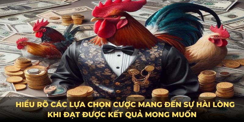 Hiểu rõ các lựa chọn cá cược trong luật đá gà miền bắc